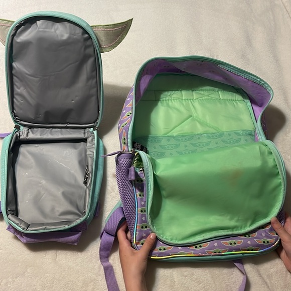 Star Wars Baby Grogu Backpack and Lunchbox - Picture 4 of 11